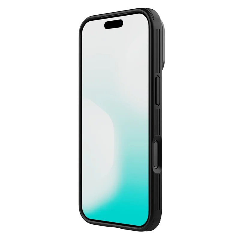 Capa NILLKIN Camshield Prop Série Magnética para iPhone 17 Pro com Tampa de Lente Transparente, Capa Traseira de PC e TPU