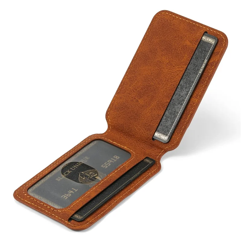 SUTENI H16 Étui pour iPhone 17 Compatible avec MagSafe avec Support et Porte-cartes Détachable - Kaki