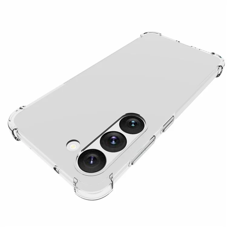 For Samsung Galaxy S23+ TPU Phone Case Drop Protection Mobile Phone Shell Shockprook Anti-scratch Textured HD Clear Cover