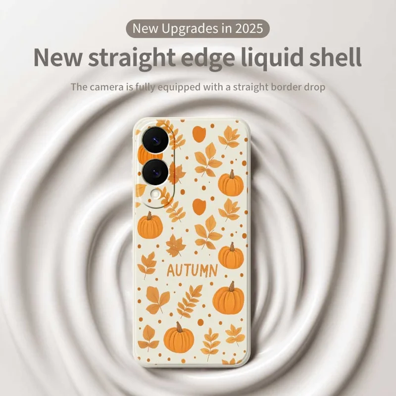 غطاء خلفي لهاتف Samsung Galaxy S25 بتصميم خشبي أنيق وحافة مستقيمة من مادة TPU - أخضر