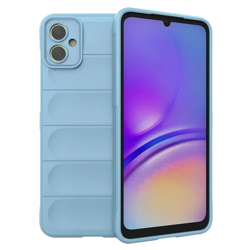 AMORUS For Samsung Galaxy A05 4G Case Shockproof Soft TPU Rugged Phone Back Cover - Baby Blue