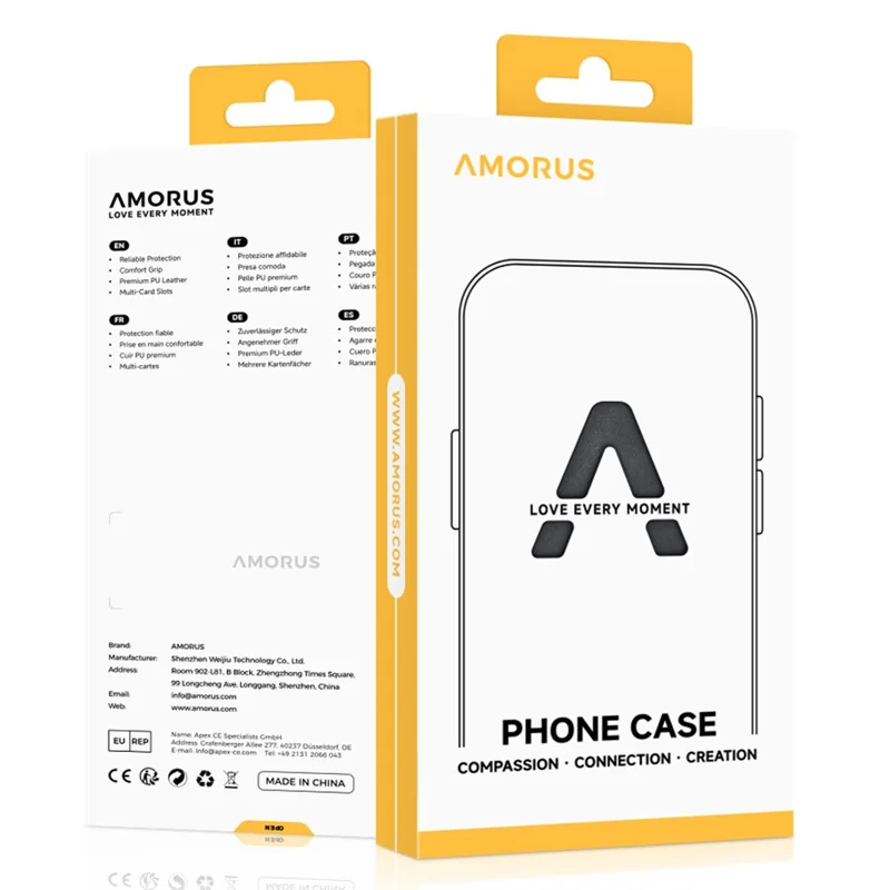 AMORUS For Xiaomi Redmi Turbo 4 5G  /  Poco X7 Pro 5G Case Shockproof Soft TPU Rugged Phone Back Cover - Red