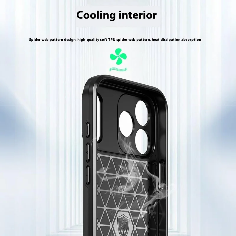 Bulk Purchasing For iPhone 17 Pro Max Magnetic Case with Lens Guard Kickstand PC + TPU Phone Back Cover - Black