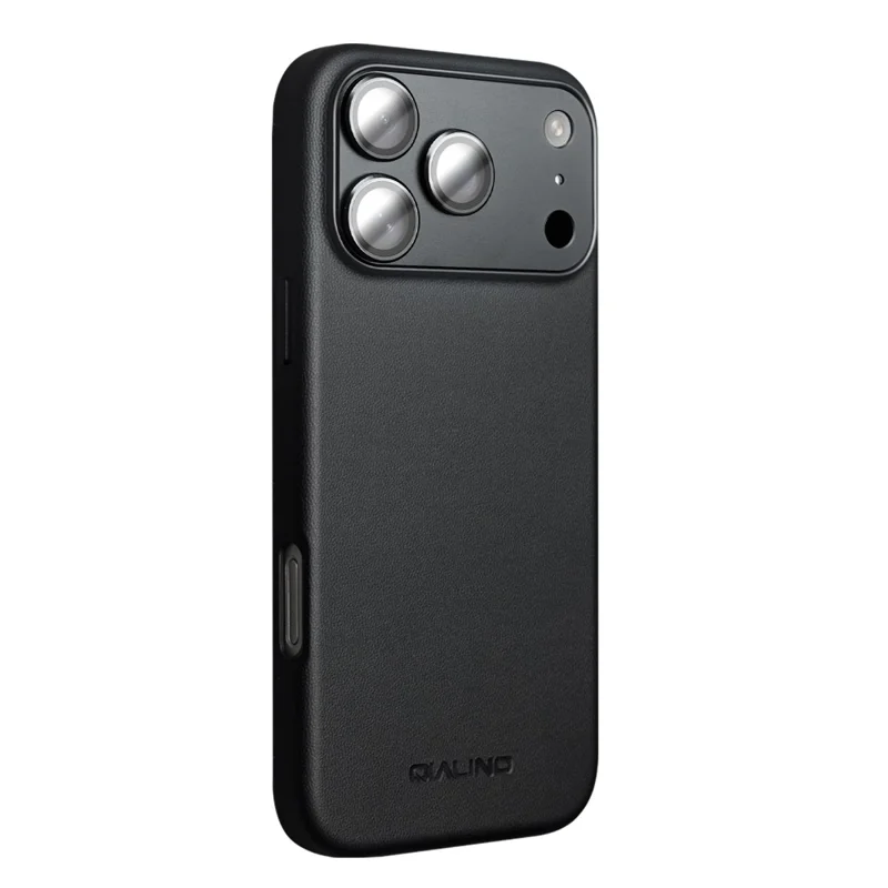 QIALINO Чехол для iPhone 17 Pro из ПК и силикона, совместимый с MagSafe