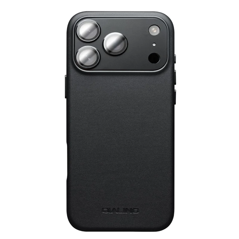 QIALINO Чехол для iPhone 17 Pro из ПК и силикона, совместимый с MagSafe