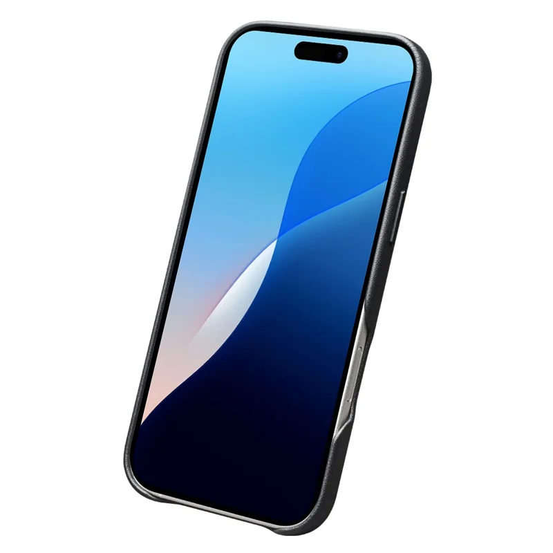 QIALINO For iPhone 17 Air Case PC+Silicone Phone Cover Compatible with MagSafe