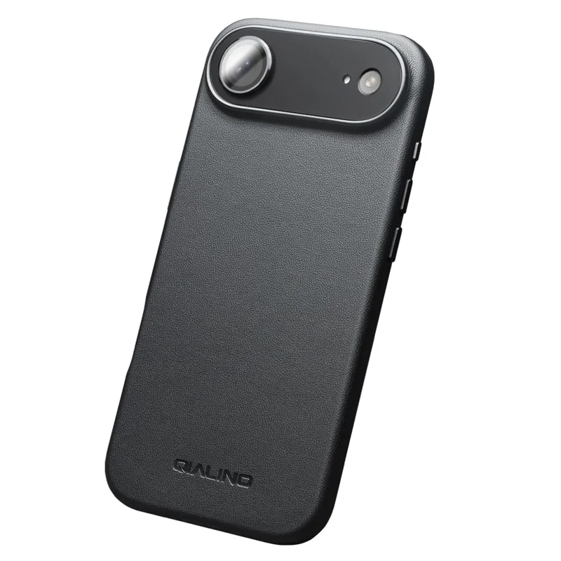 QIALINO For iPhone 17 Air Case PC+Silicone Phone Cover Compatible with MagSafe