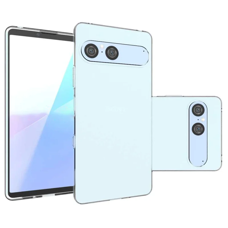 Чехол для Sony Xperia 10 VII с защитой от отпечатков пальцев, прозрачный TPU-чехол для телефона