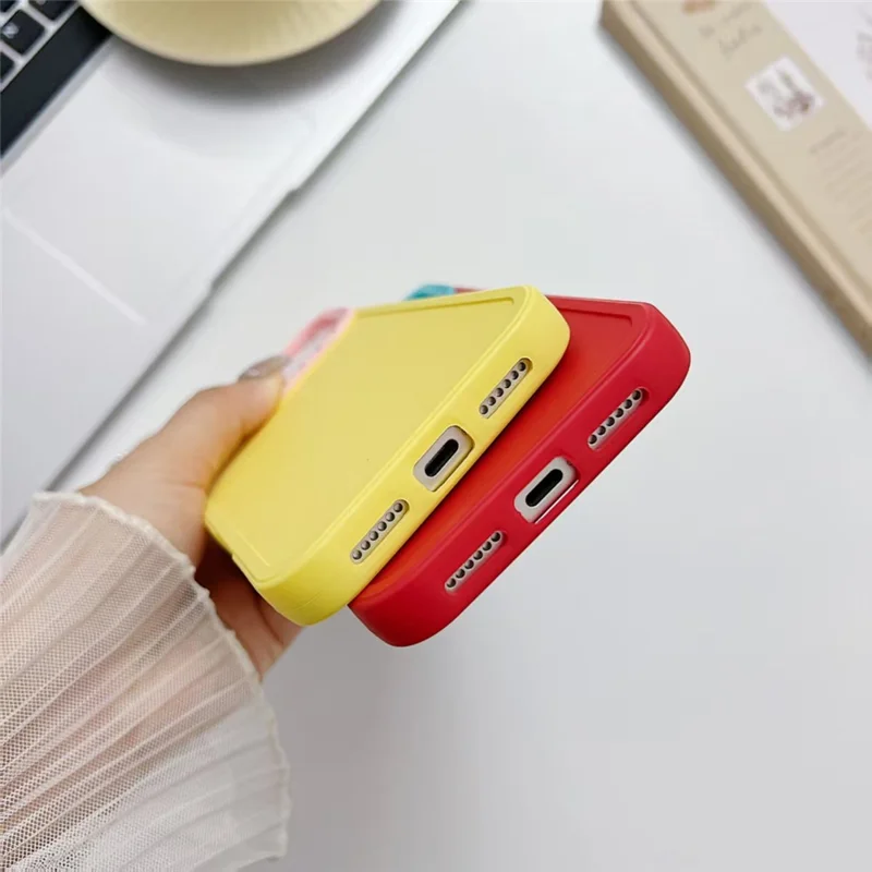 For iPhone 17 Pro TPU Case Contrast Color Lens Frame Shockproof Phone Back Cover - Pink