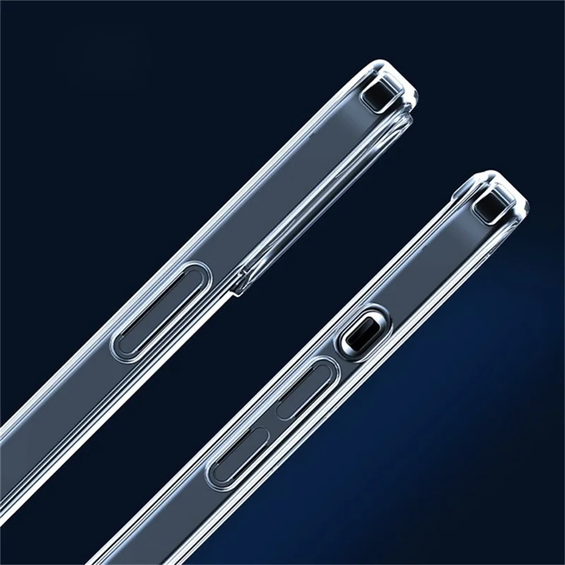 X-LEVEL For iPhone 13 Pro Clear Case PC + TPU Shockproof Phone Back Cover