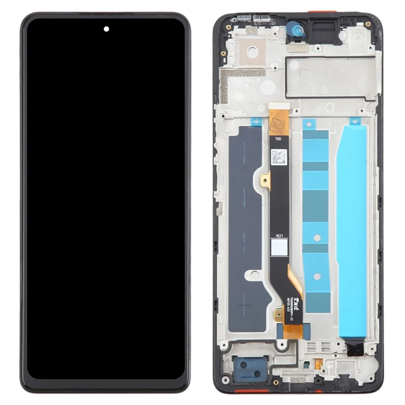 Per TECNO Spark 20 Pro KJ6 Schermo LCD di Grado C e Assembly Digitalizzatore + Cornice (Senza Logo)