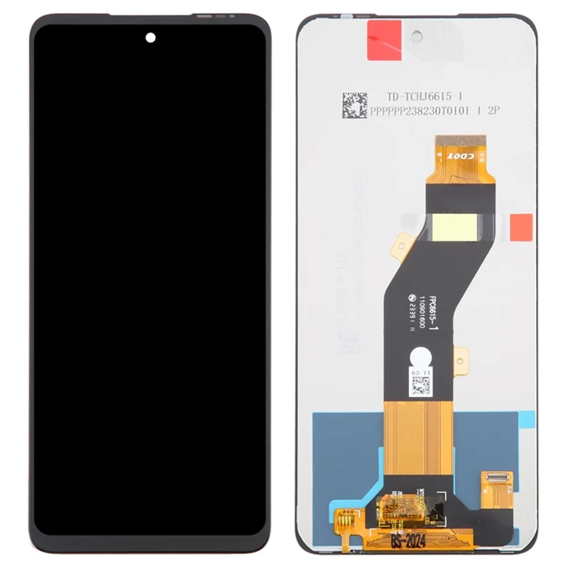 Część zamienna ekranu LCD i zestawu digitizera klasy C do Infinix Smart 8 Pro 4G X6525B (bez logotypu)