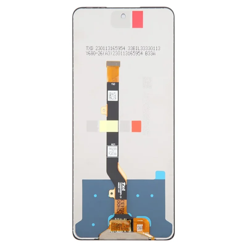 Per TECNO Spark 20 Pro 5G KJ8 Grado C Schermo LCD e Digitizer Assembly Parte di Ricambio (Senza Logo)