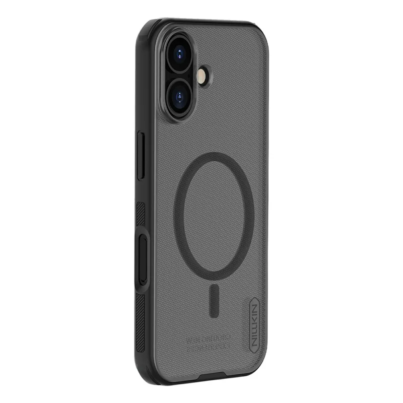 NILLKIN Frosted Shield Pro Funda para iPhone 17 Compatible con MagSafe Funda de teléfono de PC + TPU