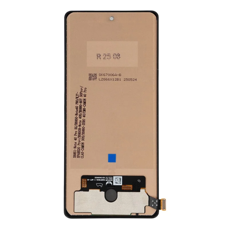 Для Infinix Hot 50 Pro+ 4G X6880 ЖК-экран и дигитайзер категории C (In-Cell / Не поддерживает датчик отпечатка пальцев под экраном) (без логотипа)