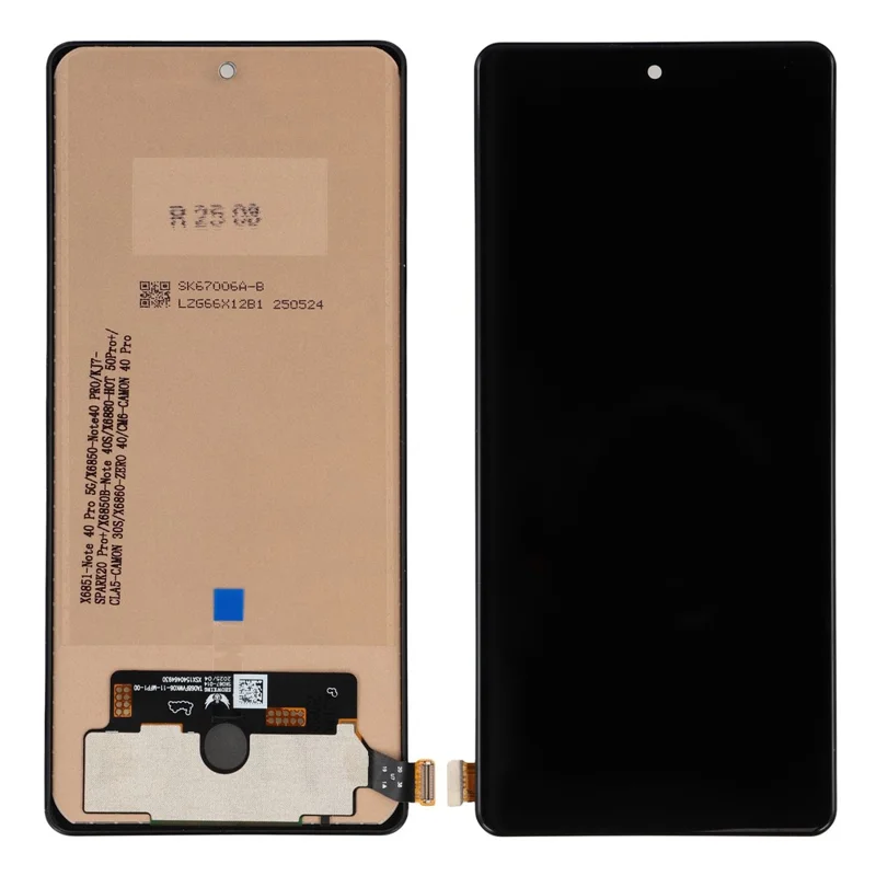 Für TECNO Camon 30S 4G / 30S Pro 4G / 40 Pro 4G Klasse C LCD-Bildschirm und Digitizer-Einheit (In-Cell / Unterstützt keinen Under-Screen-Fingerabdruck) (ohne Logo)