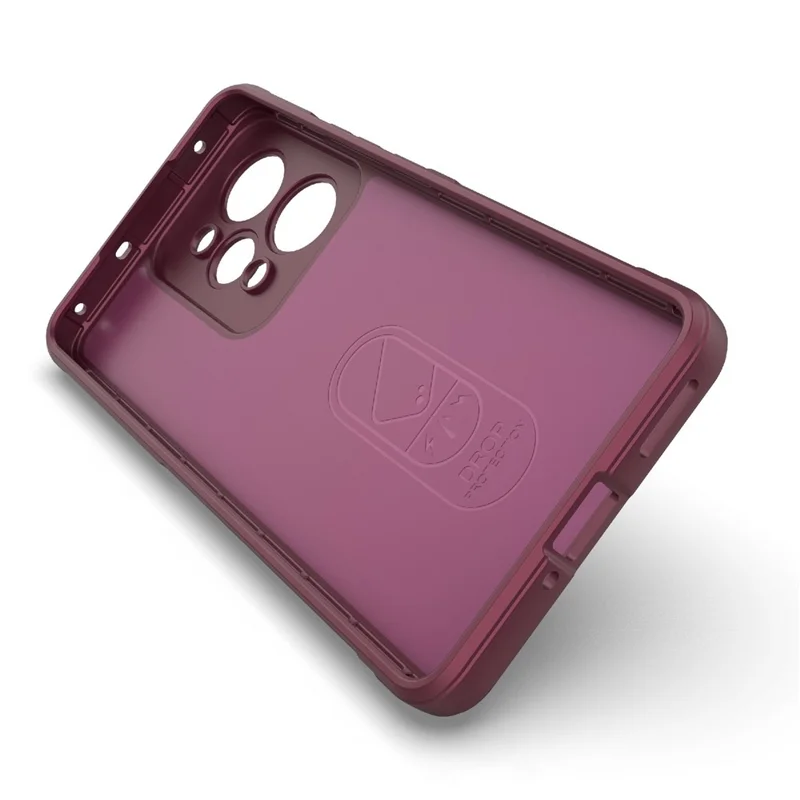 For Realme 15 Pro 5G Case Anti-Drop Soft TPU Rugged Phone Back Cover - Wine Red