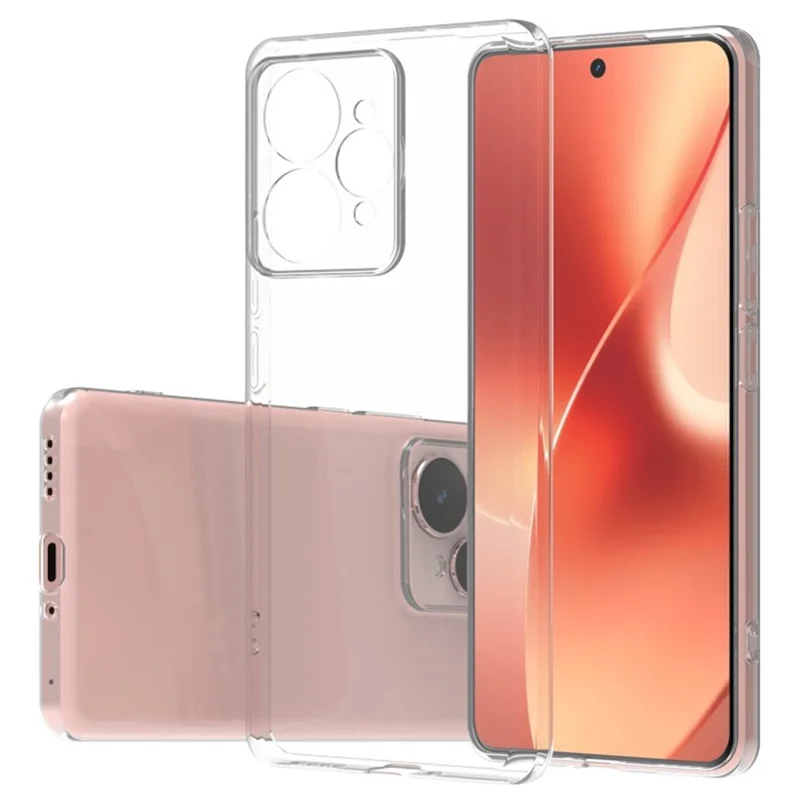 For Realme 15 Pro 5G Back Cover Ultra Thin Flexible TPU Clear Phone Case