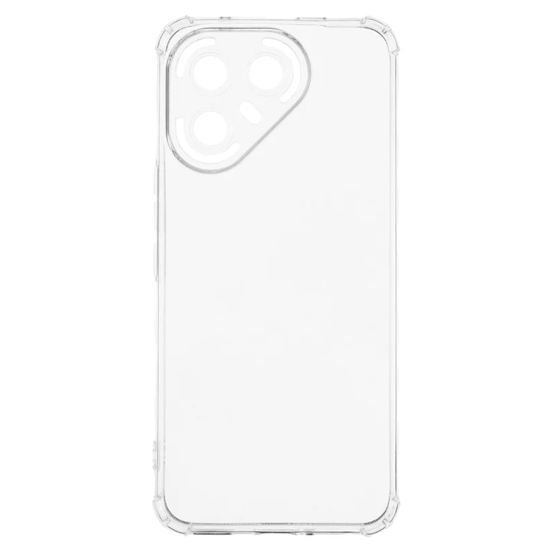Funda para Teléfono TECNO Pova 7 Pro 5G con Refuerzo en Cuatro Esquinas Anticaídas Transparente de TPU