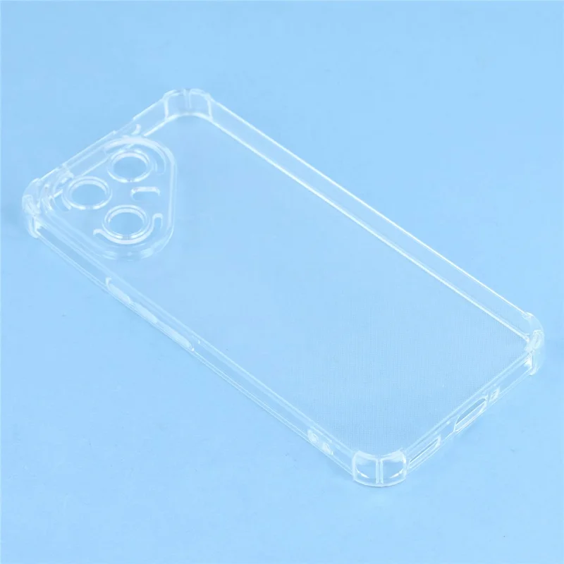 Funda para Teléfono TECNO Pova 7 Pro 5G con Refuerzo en Cuatro Esquinas Anticaídas Transparente de TPU