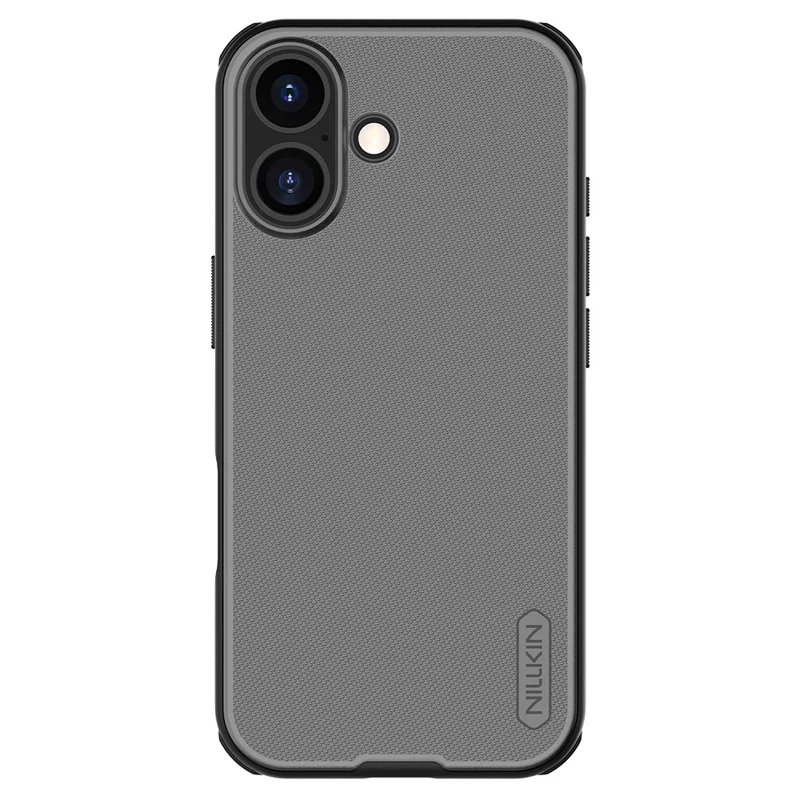 NILLKIN Super Frosted Shield Pro For iPhone 17 Case Matte PC TPU Clear Black Phone Back Cover