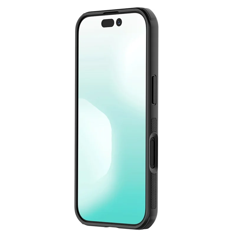 NILLKIN Super Frosted Shield Pro For iPhone 17 Case Matte PC TPU Clear Black Phone Back Cover