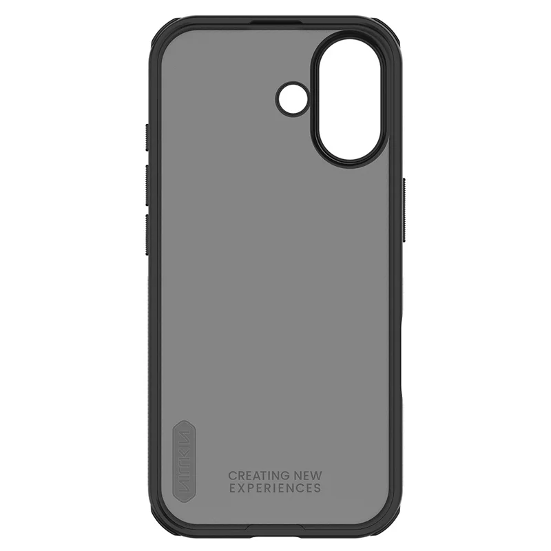 NILLKIN Super Frosted Shield Pro For iPhone 17 Case Matte PC TPU Clear Black Phone Back Cover