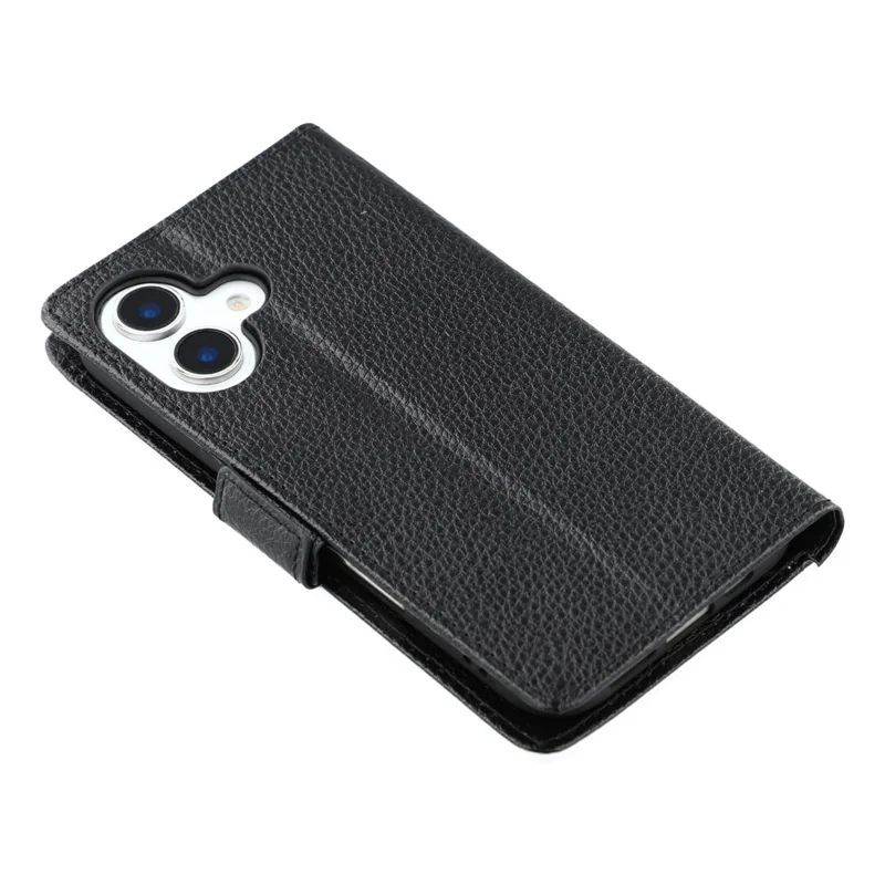 Groothandel Voor iPhone 16 Wallet Case DIY Heat Transfer Printing Lege Leren Telefoonhoes met Standaard / Litsjitekstuur