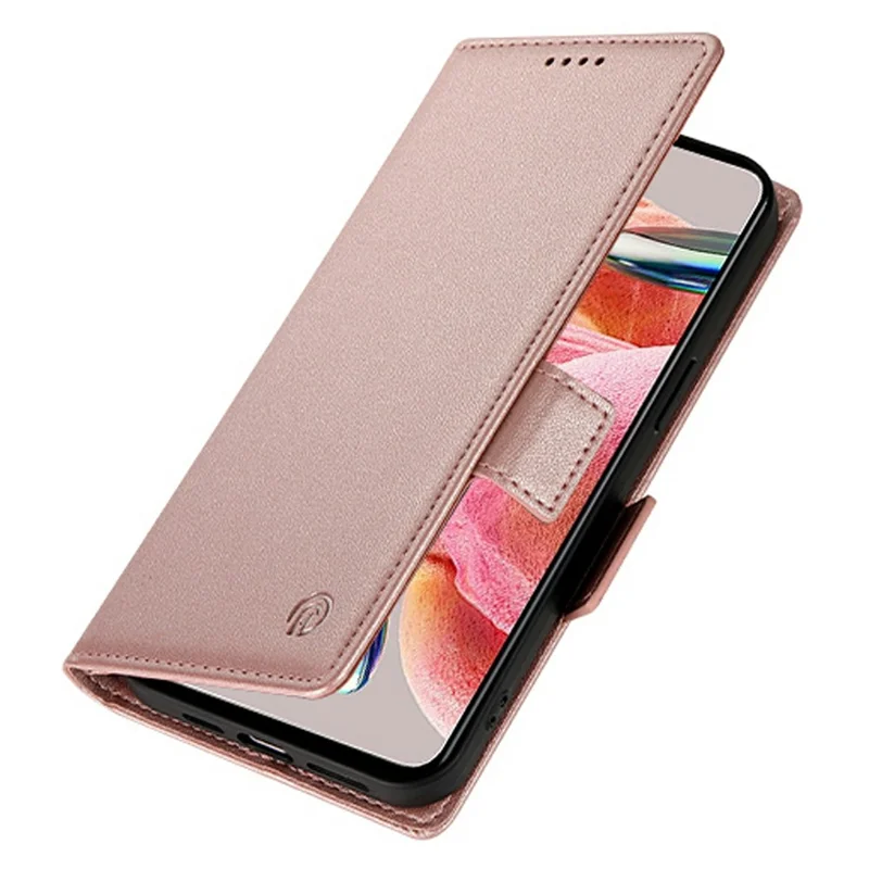 For Honor X6c 4G / X5b / X5b Plus Stand Case PU Leather Wallet Phone Cover - Rose Gold