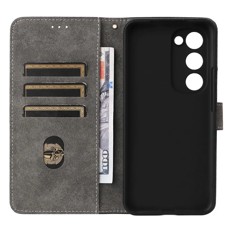 For TECNO Spark 40 Pro+ 4G KM7 Case Wallet RFID Blocking PU Leather Phone Cover Stand with Strap - Black