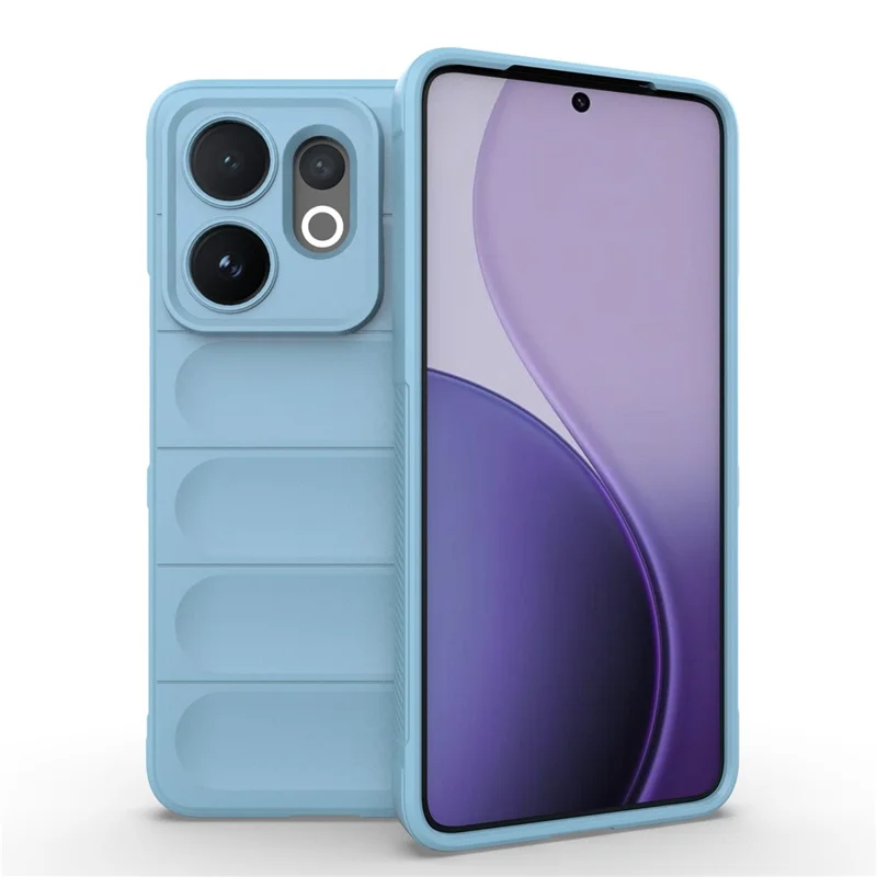 For vivo V60 5G Case Anti-Drop Soft TPU Rugged Phone Back Cover - Baby Blue