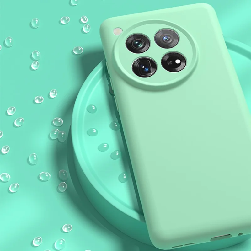 YCADEN For OnePlus 12 5G Magnetic Case Precise Cutouts TPU Phone Back Cover - Grass Green