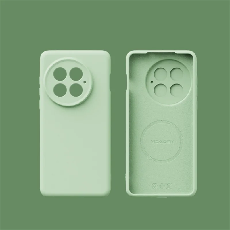 YCADEN til OnePlus 13 Case kompatibel med MagSafe præcise udsparinger TPU telefon bagdæksel - Græs grøn