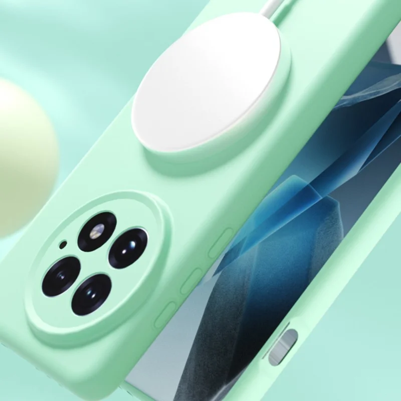 YCADEN til OnePlus 13 Case kompatibel med MagSafe præcise udsparinger TPU telefon bagdæksel - Græs grøn
