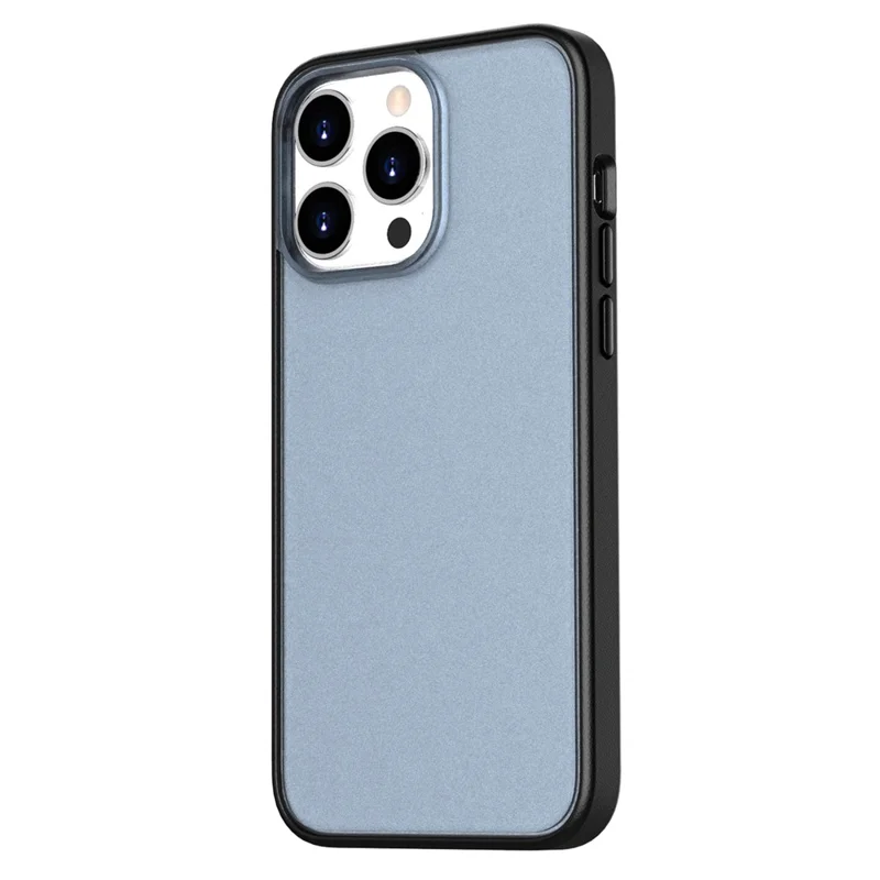 For iPhone 15 Pro Case Skin Feel Frosted PC + TPU Protective Phone Cover - White
