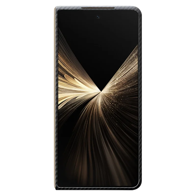 Für Honor Magic V5 5G Magnetische Hülle aus Aramidfaser 600D mit feiner Textur und Frontrahmen
