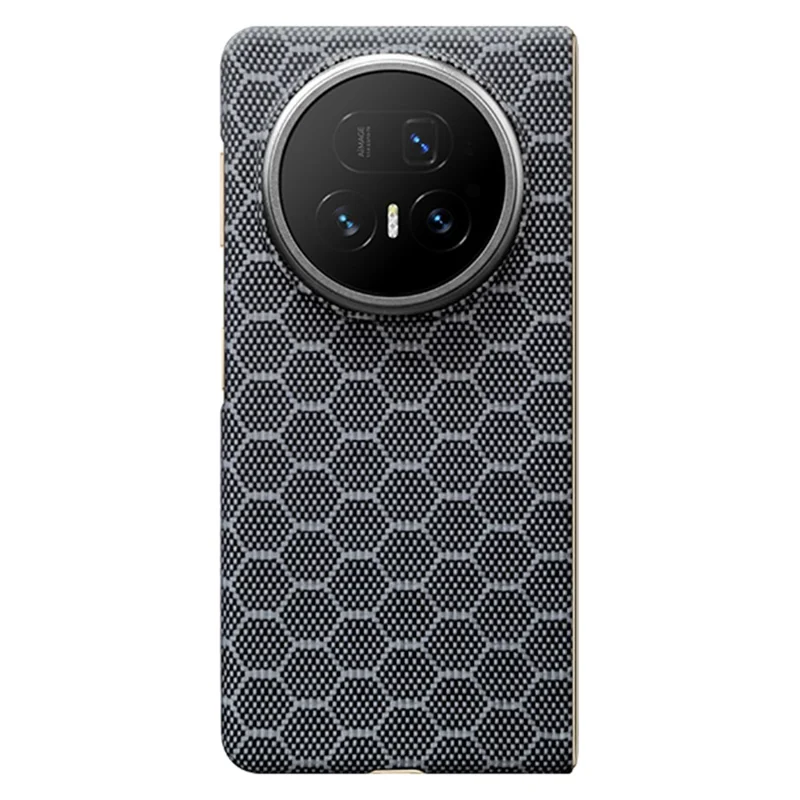 Cover per Honor Magic V5 5G con Custodia Magnetica in Fibra di Aramide con Texture a Nido d'Ape