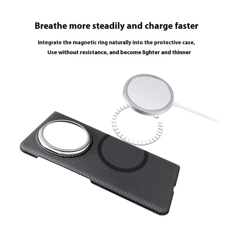 Für Honor Magic V5 5G Magnetische Hülle Tarnmuster Aramid-Faser Handyhülle mit Metall-Objektivrahmen / Frontrahmen