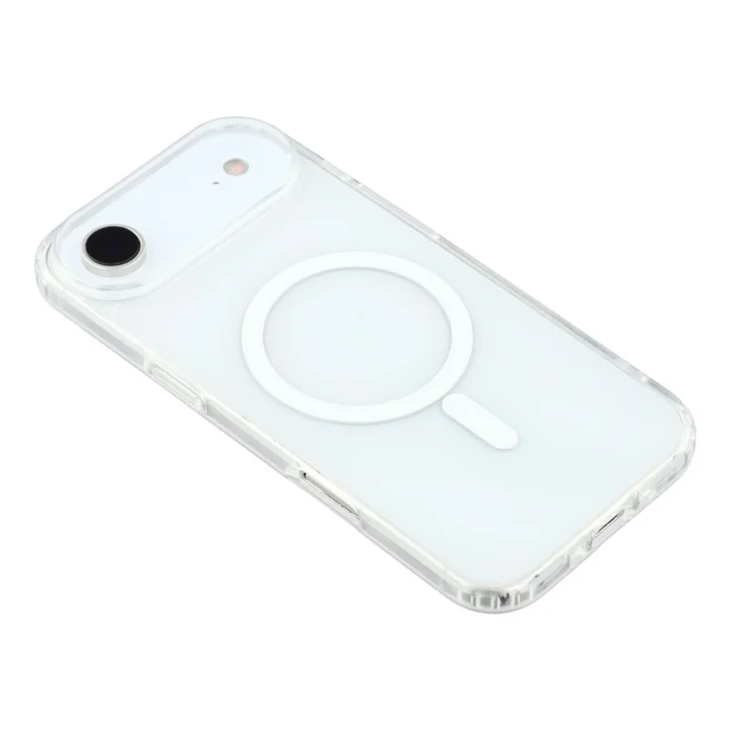 KIGC For iPhone Air Clear Case Compatible with MagSafe TPU + PC Shockproof Phone Back Cover