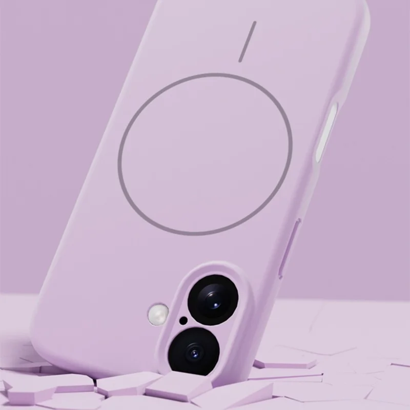 YCADEN For iPhone 16 Plus Case Compatible with MagSafe Precise Cutouts TPU Phone Back Cover - Pitaya