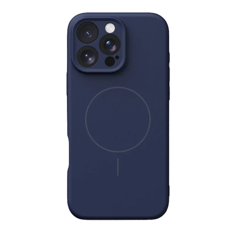 YCADEN Per iPhone 16 Pro Case Compatibile con MagSafe Tagli Precisi PC + Custodia Posteriore in TPU - Blu Scuro