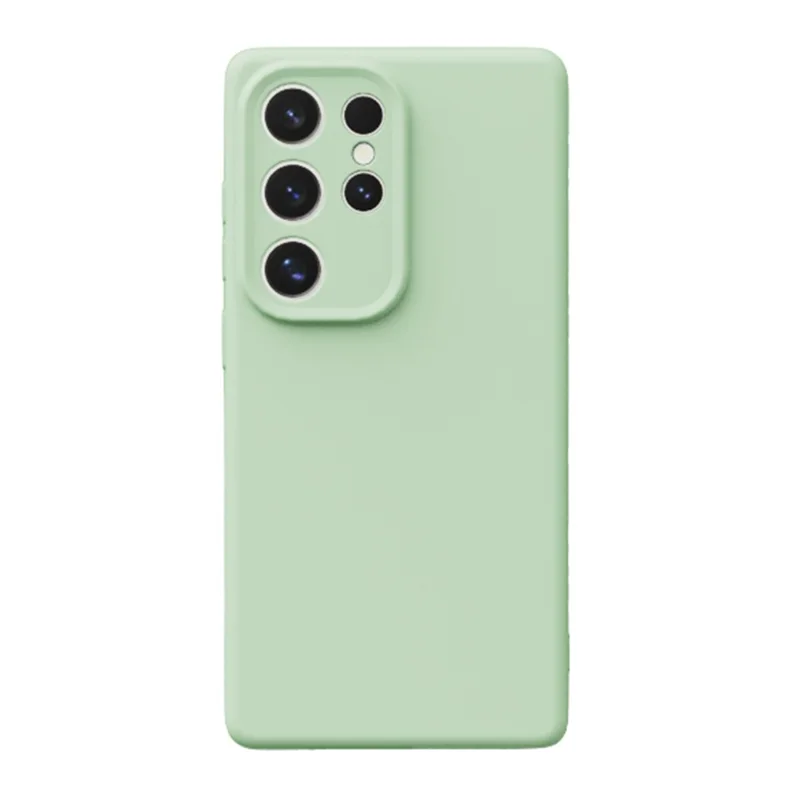 YCADEN For Samsung Galaxy S25 Ultra Magnetic Case Precise Cutouts TPU Phone Back Cover - Grass Green