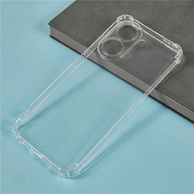 For Xiaomi Redmi A5 NFC (EU) (173.45mm) Case Reinforced Four Corner Anti-Drop Clear TPU Phone Cover