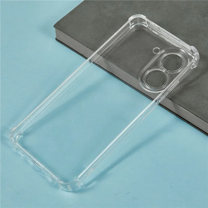 For Xiaomi Redmi A5 NFC (EU) (173.45mm) Case Reinforced Four Corner Anti-Drop Clear TPU Phone Cover