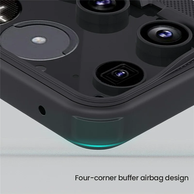 NILLKIN Bouclier givré Pro Pour Nothing Phone (3) 5G Étui Boîtier de téléphone mat PC + TPU