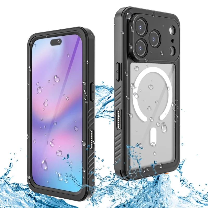 REDPEPPER FS / FM Series Para iPhone 17 Pro Funda Impermeable Compatible con MagSafe IP68 Funda de Teléfono a Prueba de Golpes