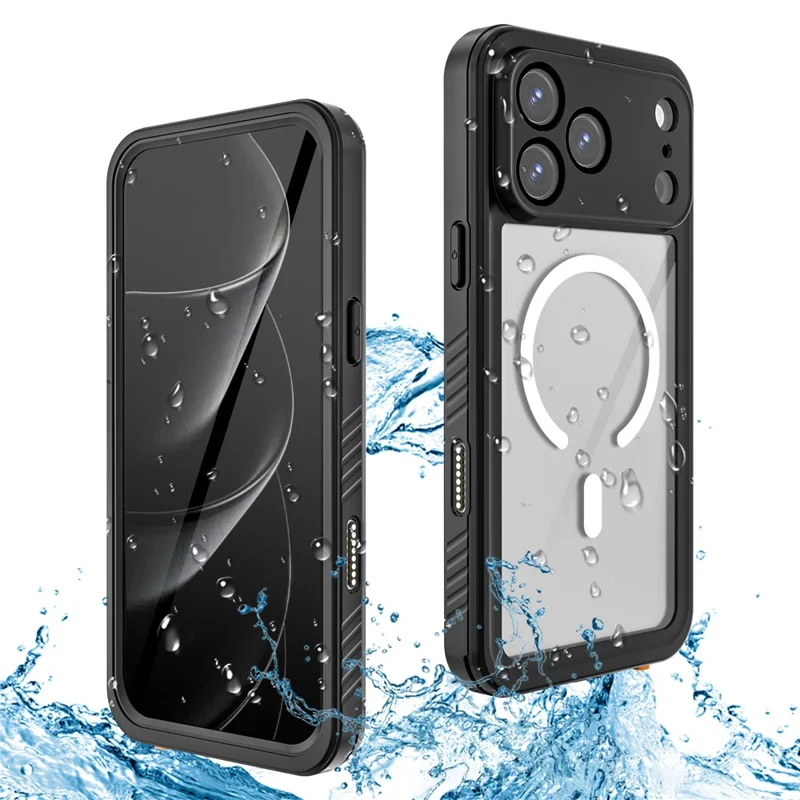REDPEPPER FS / FM Series Para iPhone 17 Pro Max Funda Impermeable Compatible con MagSafe IP68 Funda de Teléfono a Prueba de Golpes