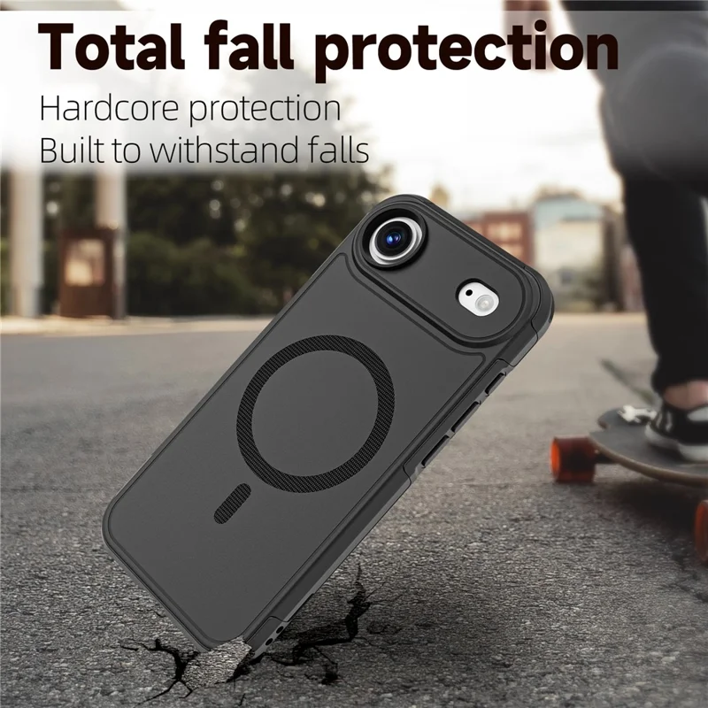 Étui Air Compatible avec iPhone 17 Avec MagSafe Coque de Téléphone Anti-chute en PC + TPU