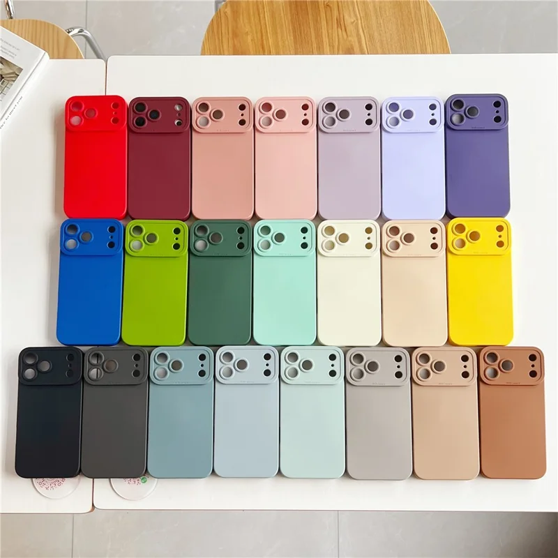 YCADEN For iPhone 17 Pro Max Case Precision Cutout TPU Protective Phone Cover - Matcha Green