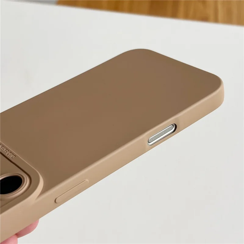 YCADEN For iPhone 17 Pro Case Precision Cutout TPU Protective Phone Cover - Antique White